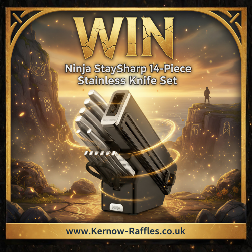 WIN Ninja StaySharp 14-Piece Stainless Knife Set