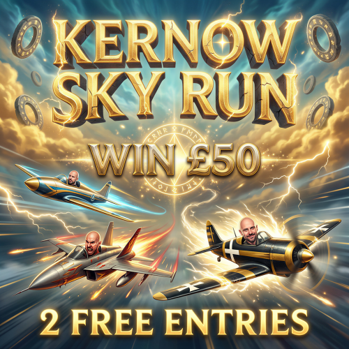 KERNOW SKY RUN WIN £50 FREEBIE 2 FREE ENTRIES